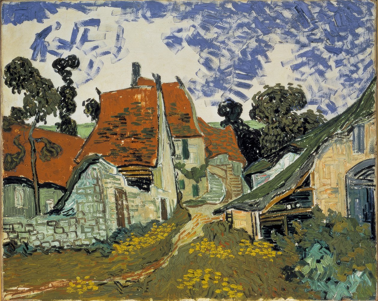 Dorfstraße Auversben alkotó: Vincent van Gogh