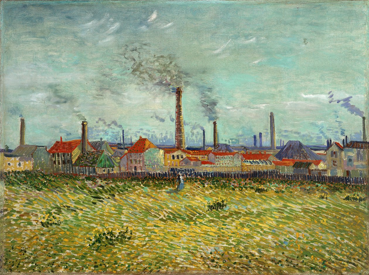 Clichy gyárai alkotó: Vincent van Gogh