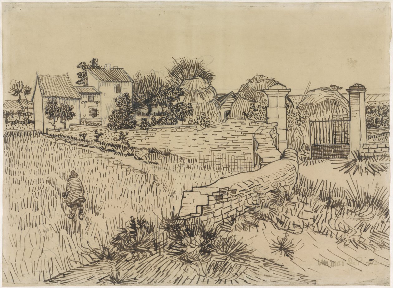 Farm Provence-ban alkotó: Vincent van Gogh