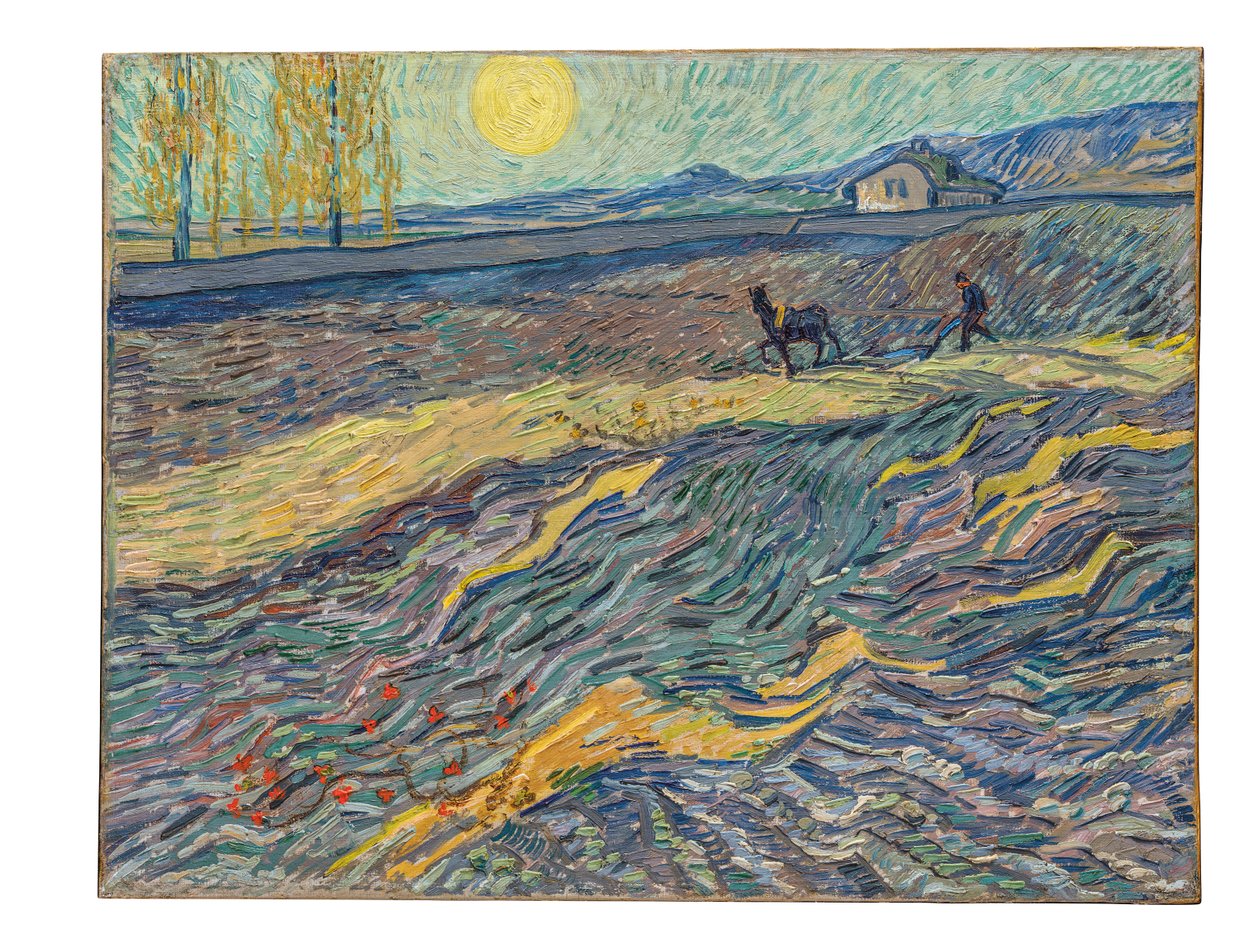 Gazda a mezőn, 1889 alkotó: Vincent van Gogh