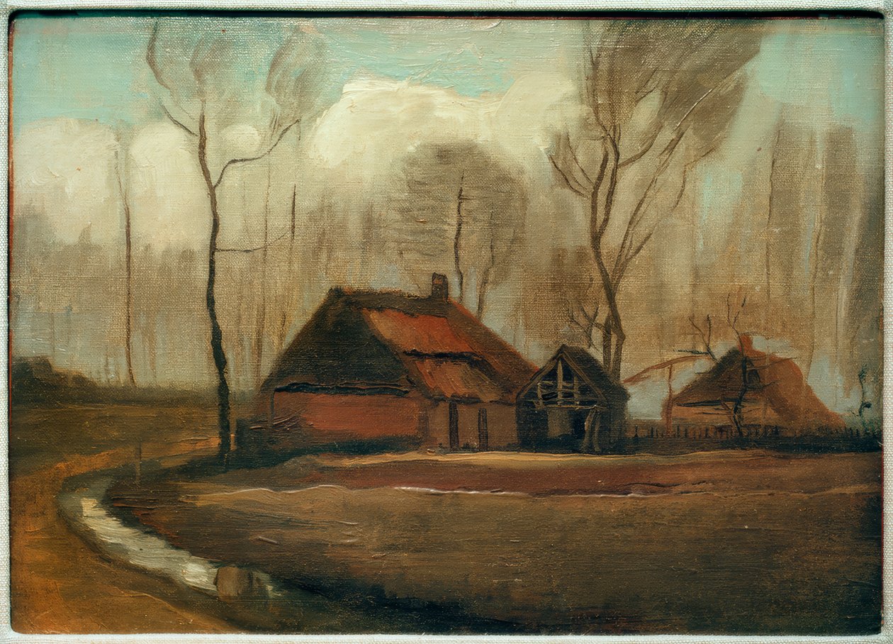 Tanya eső után alkotó: Vincent van Gogh