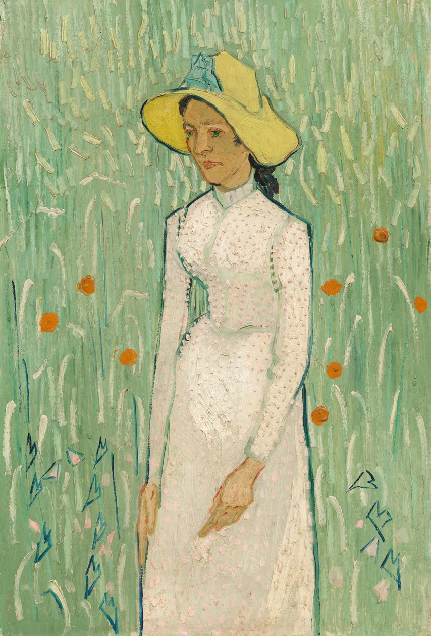 Fehér ruhás lány alkotó: Vincent van Gogh