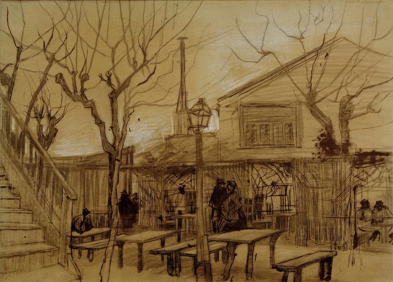 Guinguette alkotó: Vincent van Gogh