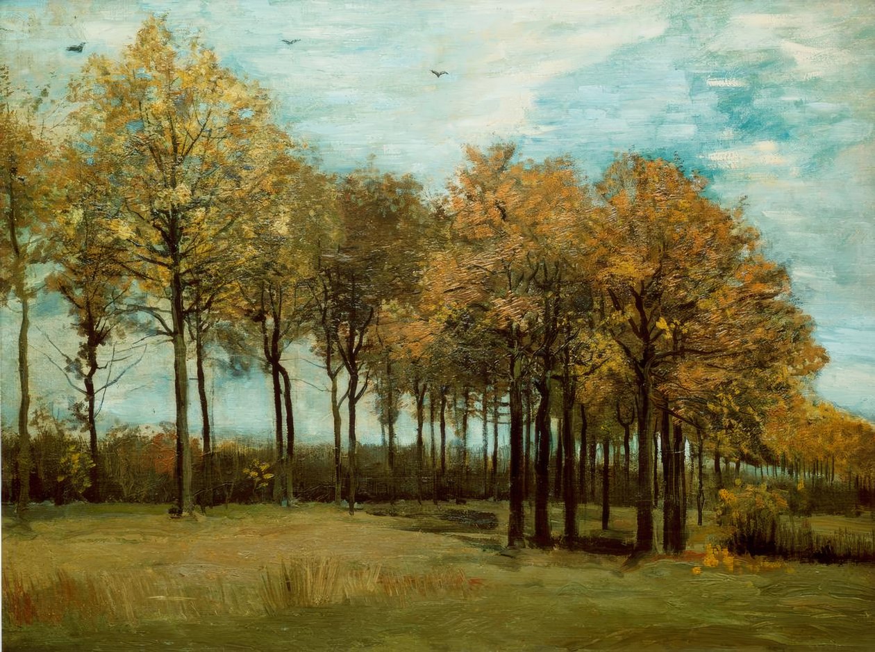 Őszi táj alkotó: Vincent van Gogh
