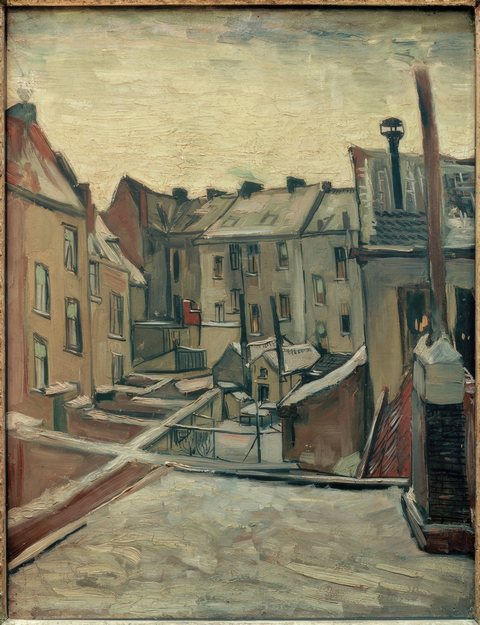 Hinterhofe Antwerpenben alkotó: Vincent van Gogh