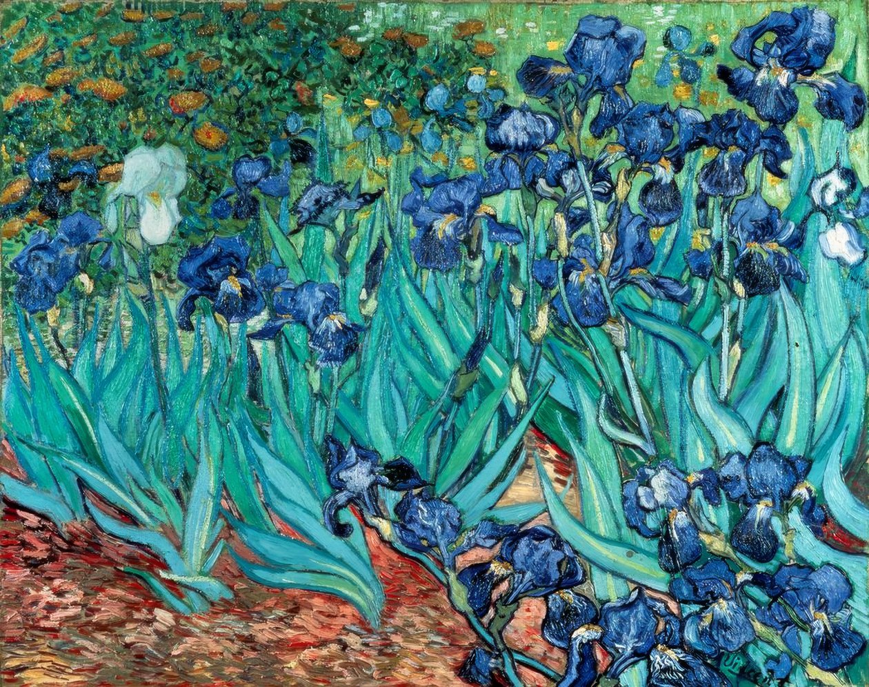 Írisz (Irises) alkotó: Vincent van Gogh