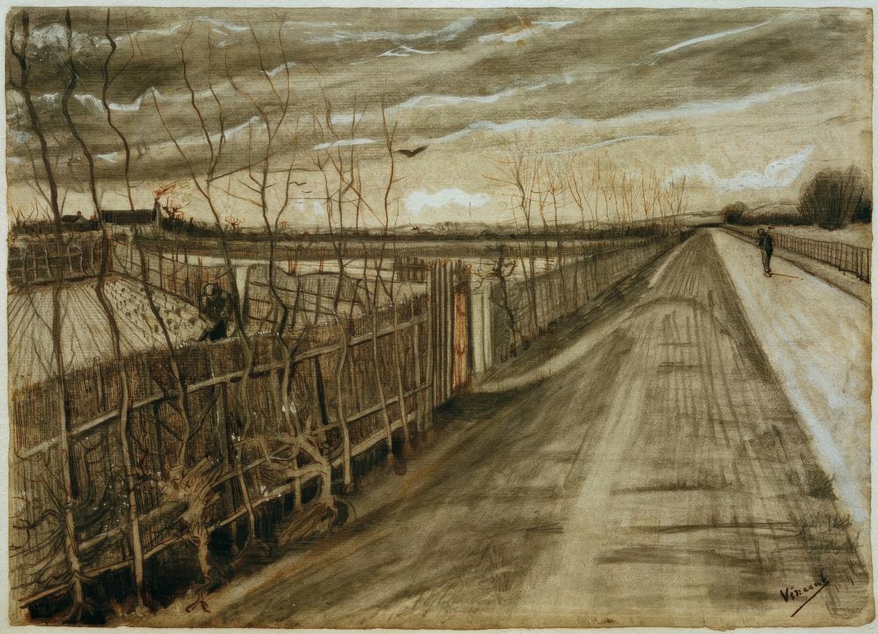 Landstraße alkotó: Vincent van Gogh