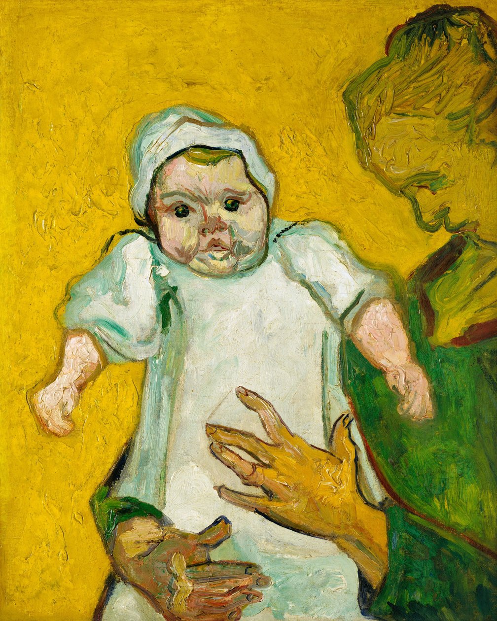 Madame Roulin és a babája, 1888. alkotó: Vincent van Gogh