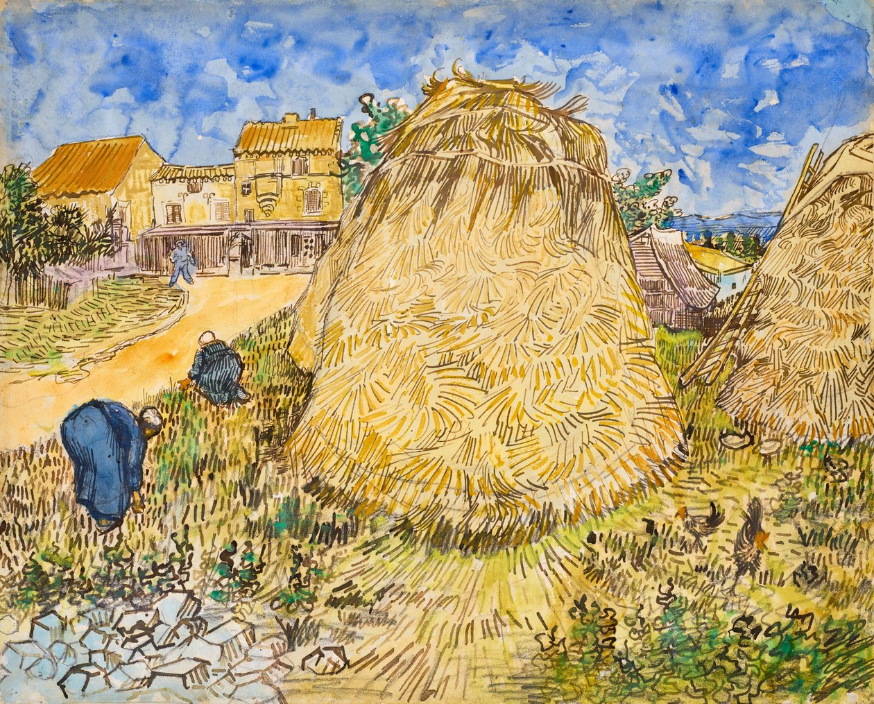 búzaveremek alkotó: Vincent van Gogh
