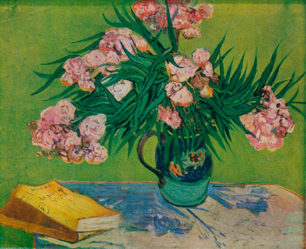 Oleanderek, 1888 alkotó: Vincent van Gogh