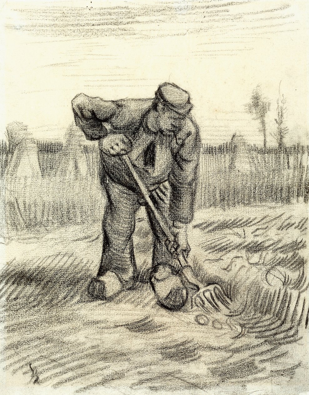 Burgonyagyűjtő, 1885 alkotó: Vincent van Gogh