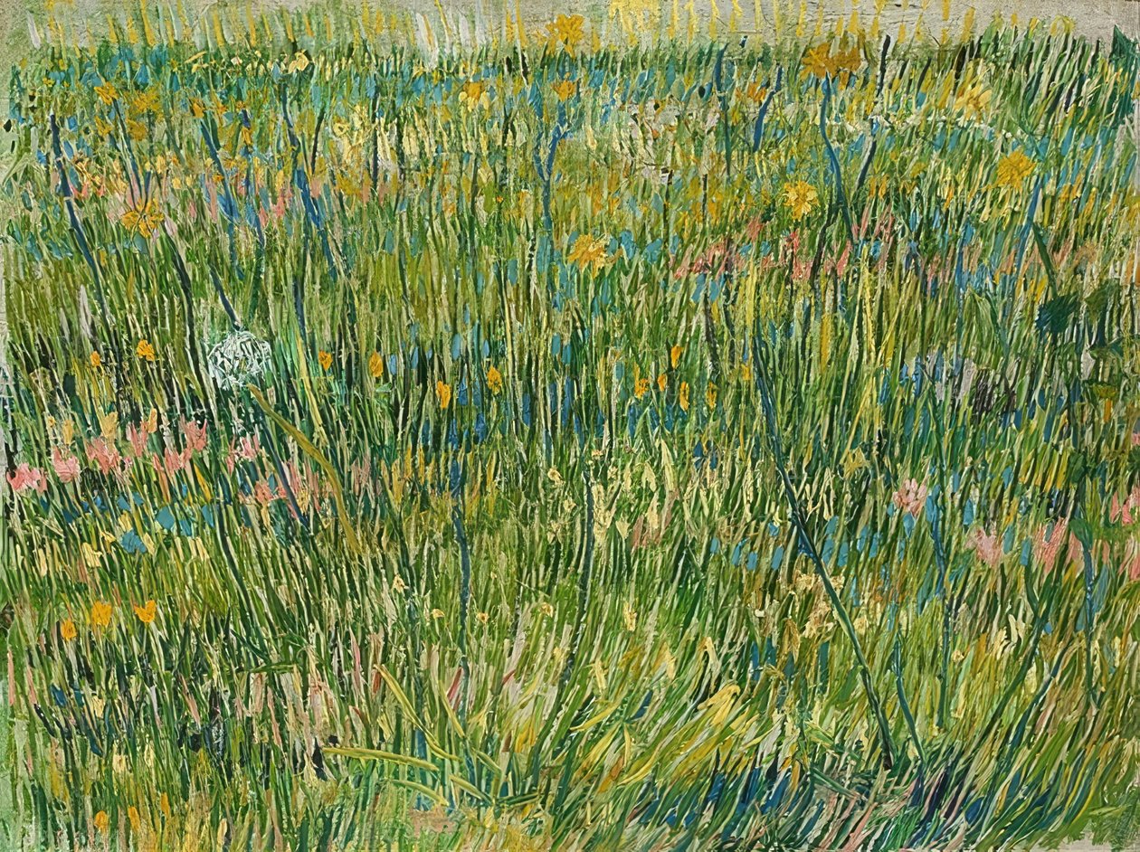 Gyepdarab. 1887 alkotó: Vincent van Gogh