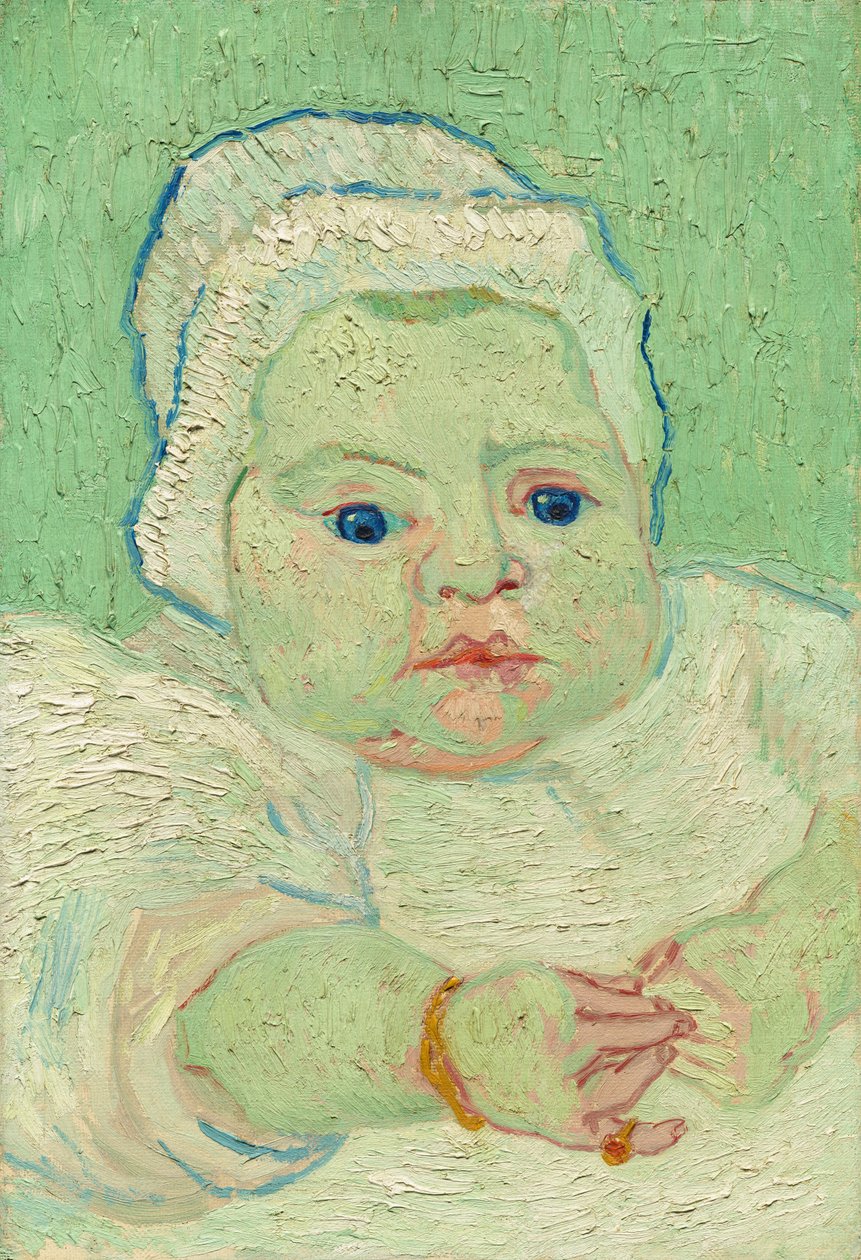 Roulin babája, 1888. alkotó: Vincent van Gogh