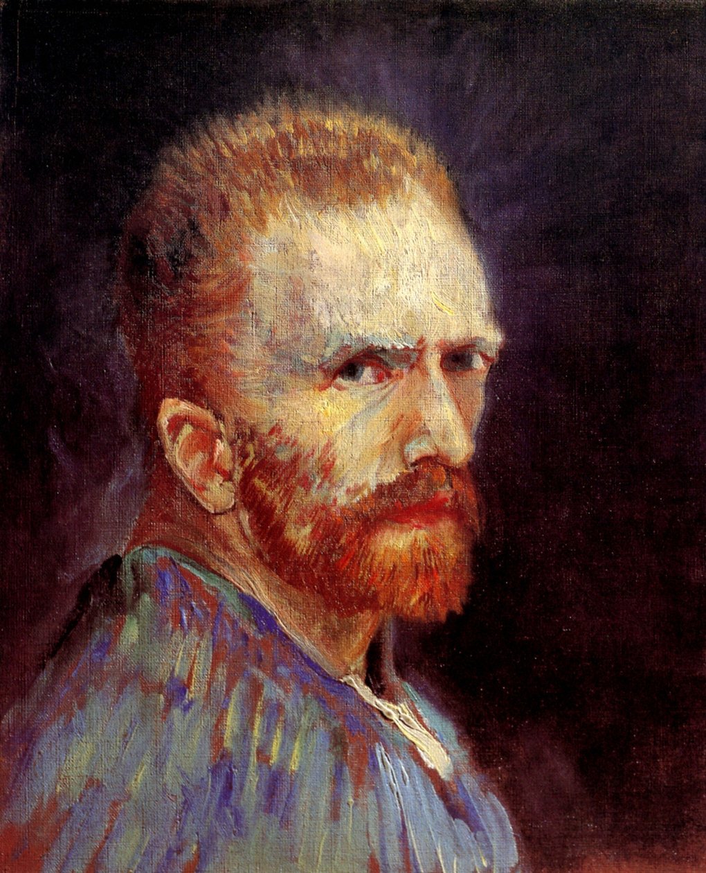Önarckép, 1887 körül (olaj, vászon) alkotó: Vincent van Gogh