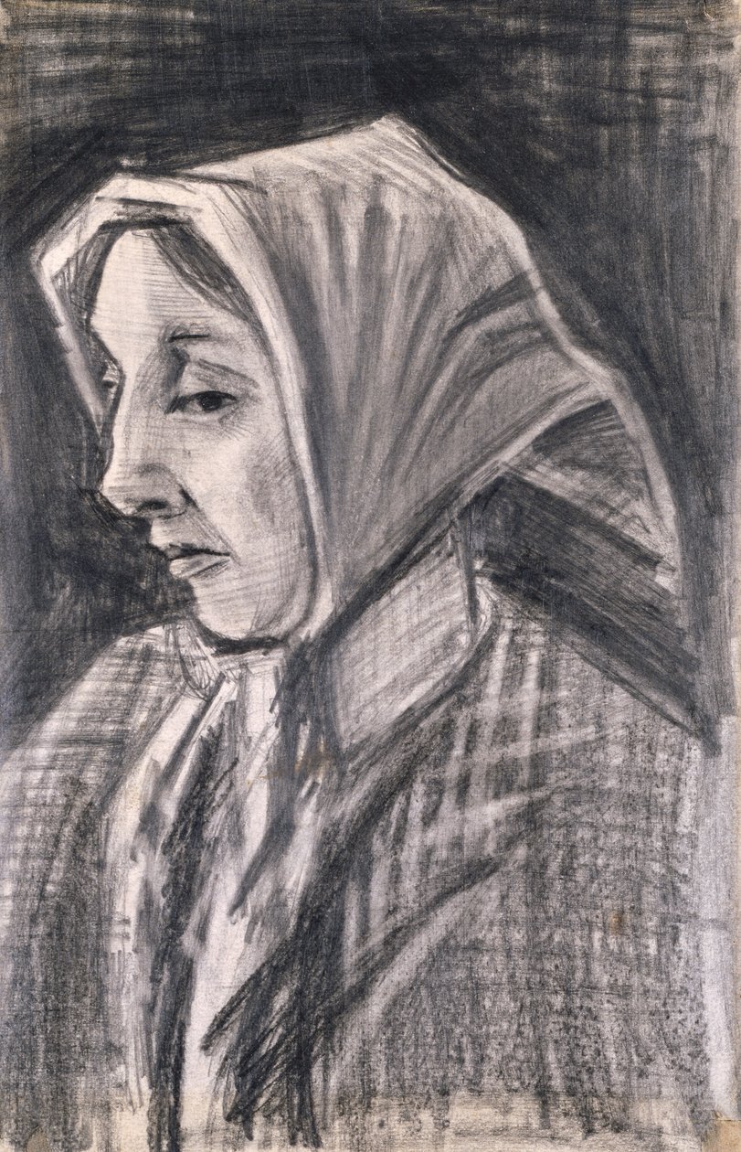 Sien, balra néz alkotó: Vincent van Gogh