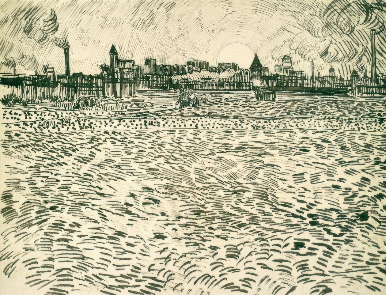 Nyári este Arles-ban alkotó: Vincent van Gogh
