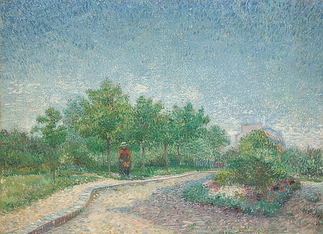 Square Saint-Pierre, Párizs. 1887 alkotó: Vincent van Gogh