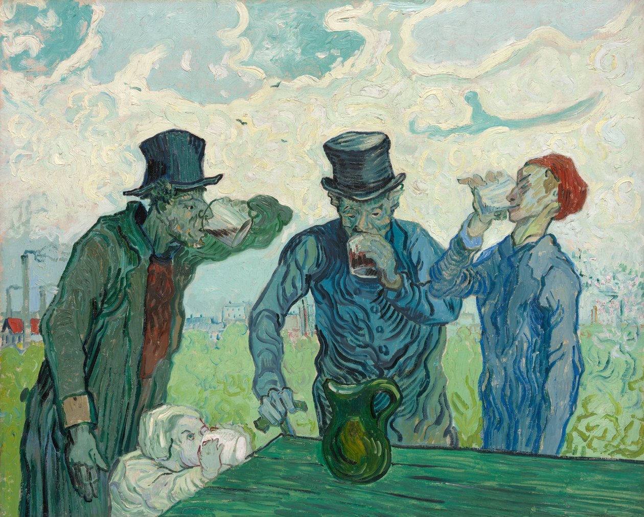 Az ivók alkotó: Vincent van Gogh