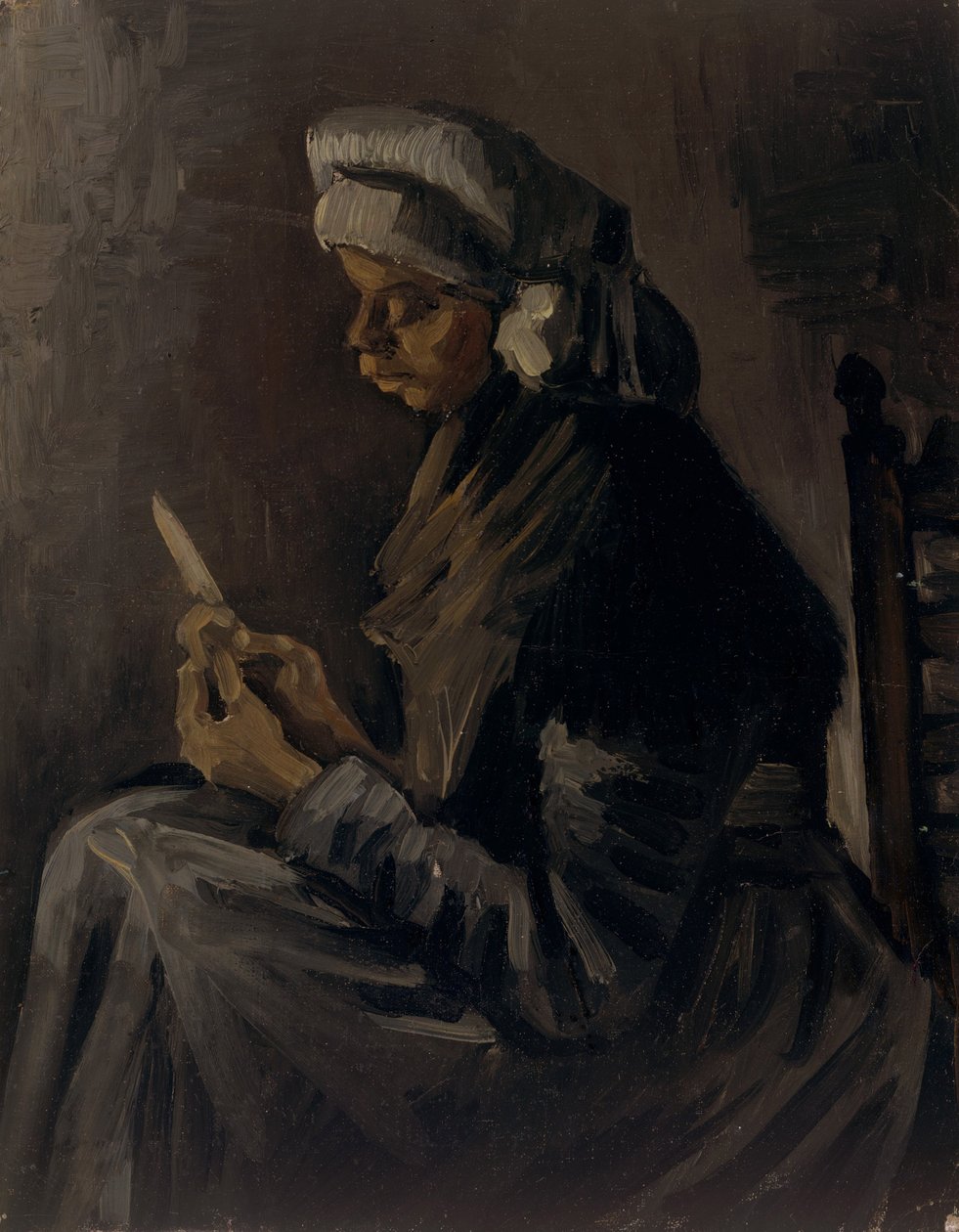 A burgonyahámozó, 1885 alkotó: Vincent van Gogh