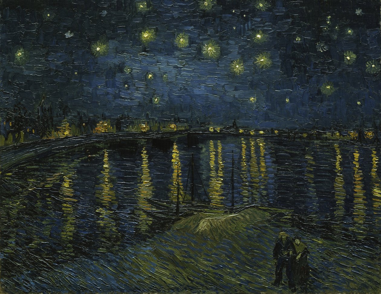 Csillagos éjszaka, 1888 alkotó: Vincent van Gogh