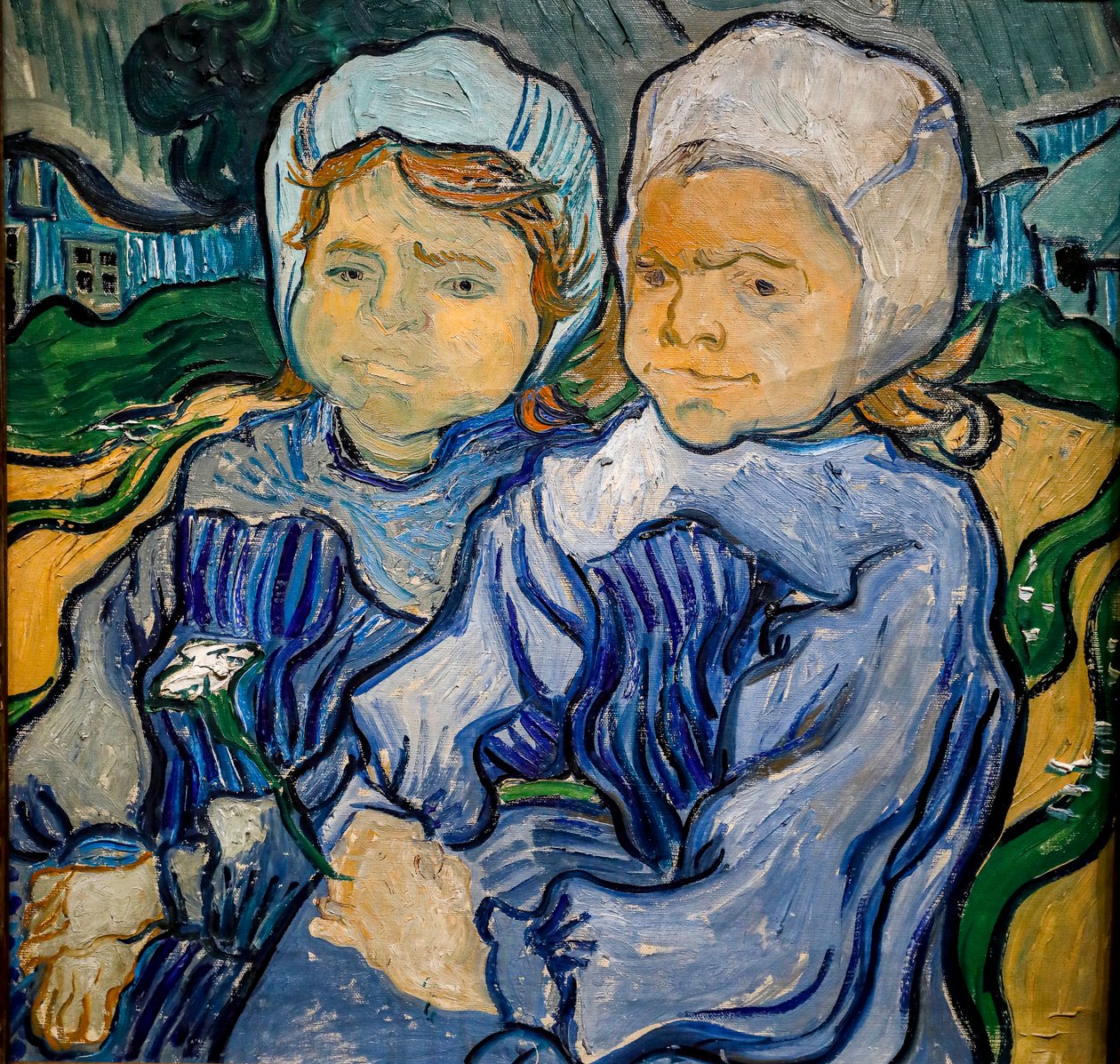 Két kislány, két kislány alkotó: Vincent van Gogh