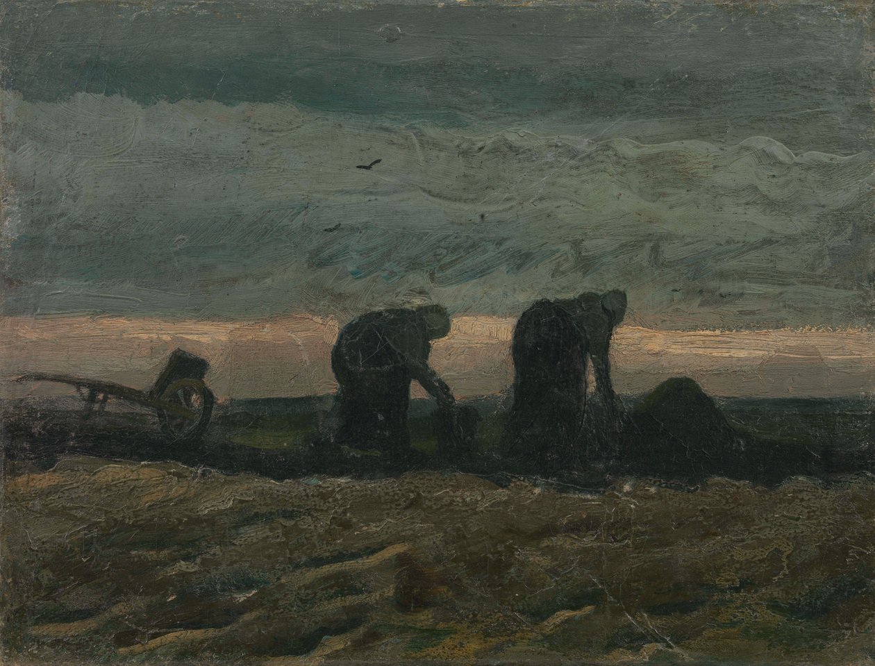 Két nő a hegyen alkotó: Vincent van Gogh