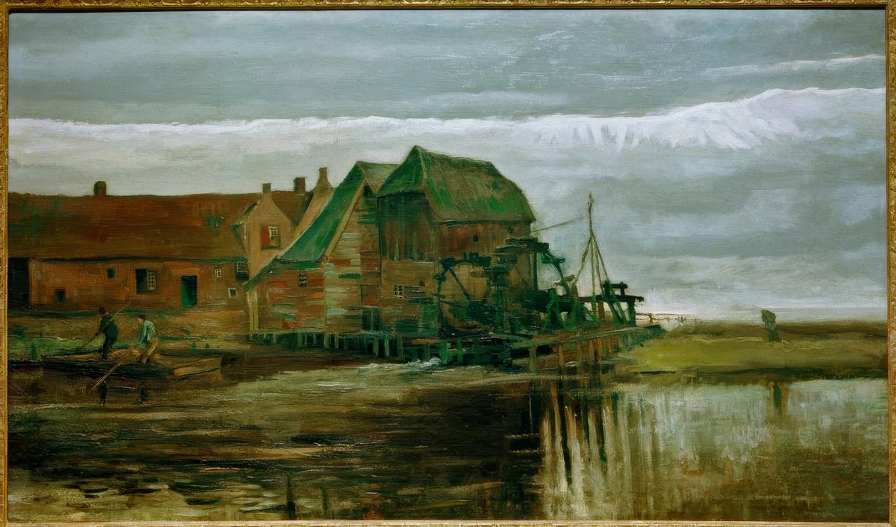 Vízimalom Gennepben alkotó: Vincent van Gogh