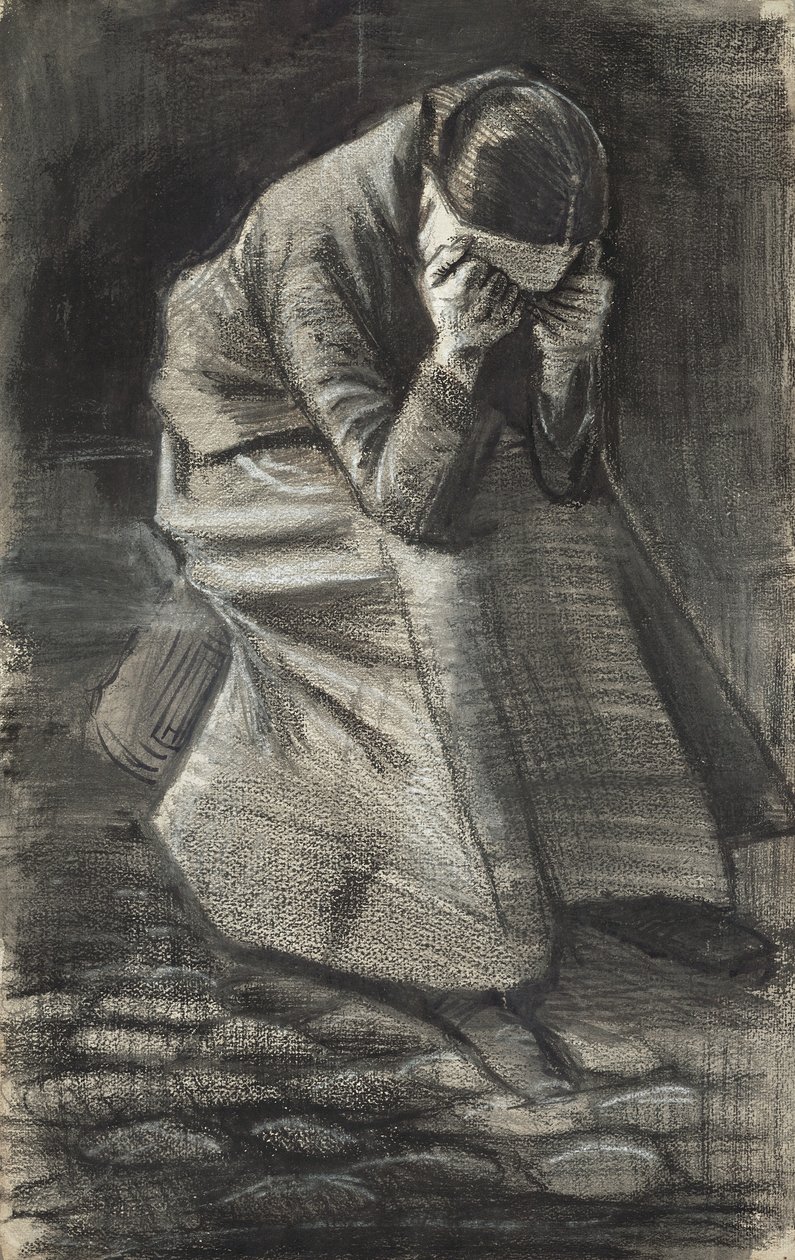 Síró nő, 1883 alkotó: Vincent van Gogh