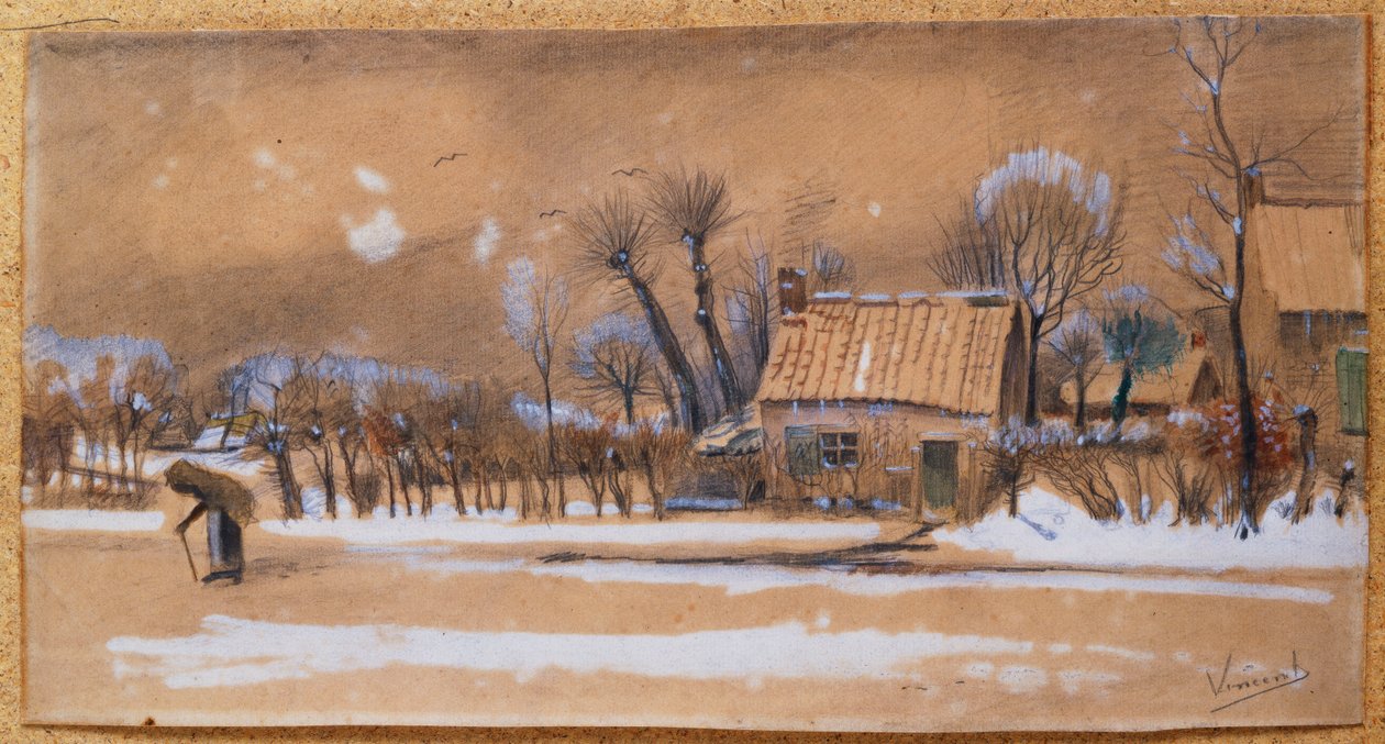 tél, 1881 alkotó: Vincent van Gogh