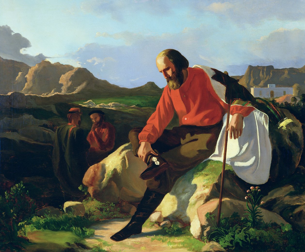 Giuseppe Garibaldi (1807-82) alkotó: Vincenzo Cabianca