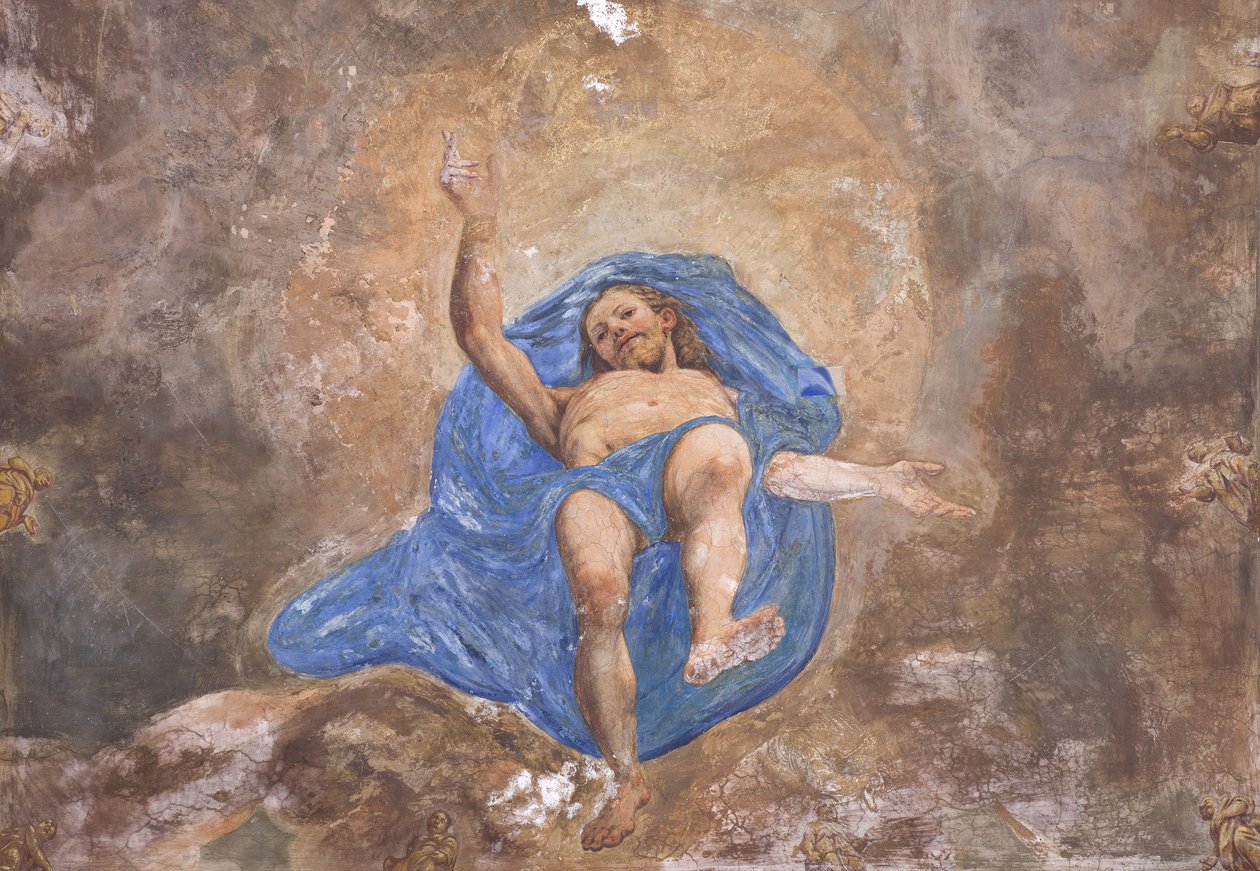 Áldás Jézus alkotó: Vincenzo Campi