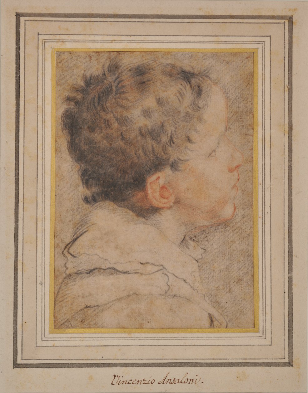 Boy feje alkotó: Vincenzo Ansaloni