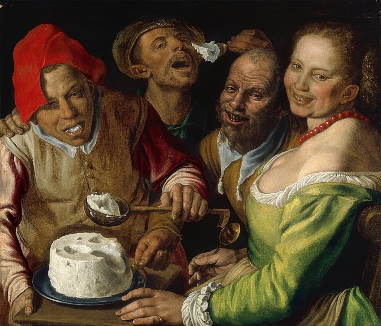Ricotta-Esserről. 1580 alkotó: Vincenzo Campi