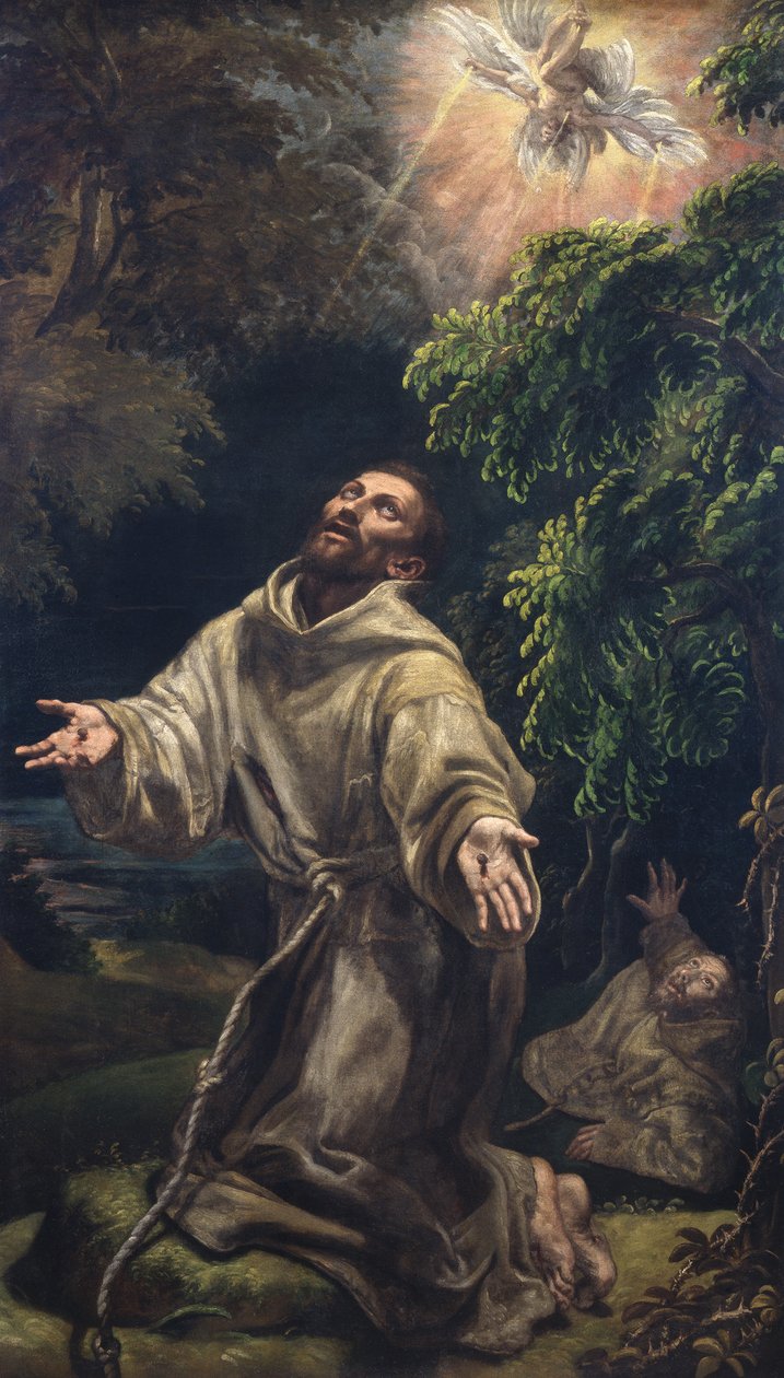 Szent Ferenc stigmákkal alkotó: Vincenzo Campi