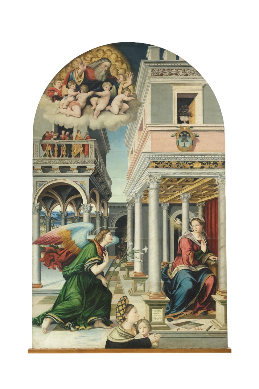 Annunciation alkotó: Vincenzo Pagani