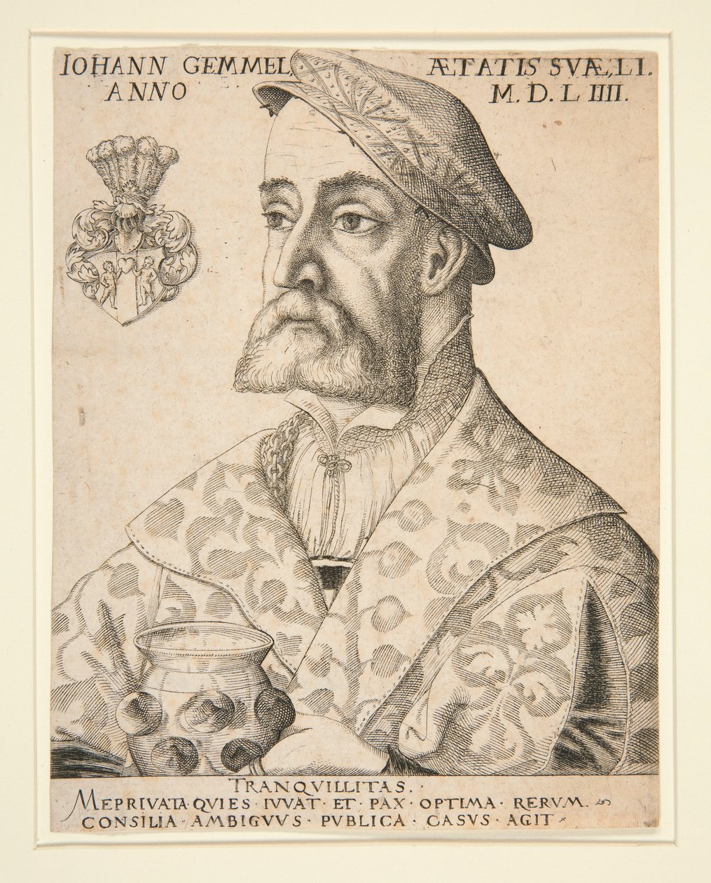 Joannes Gemmel portréja alkotó: Virgil Solis