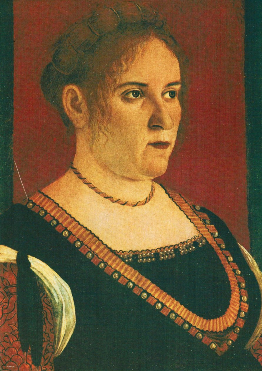 Egy nő portréja alkotó: Vittore Carpaccio