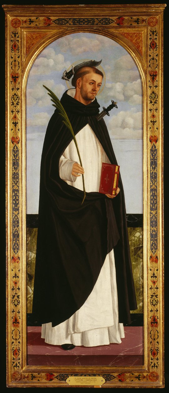 Szent Péter vértanú alkotó: Vittore Carpaccio