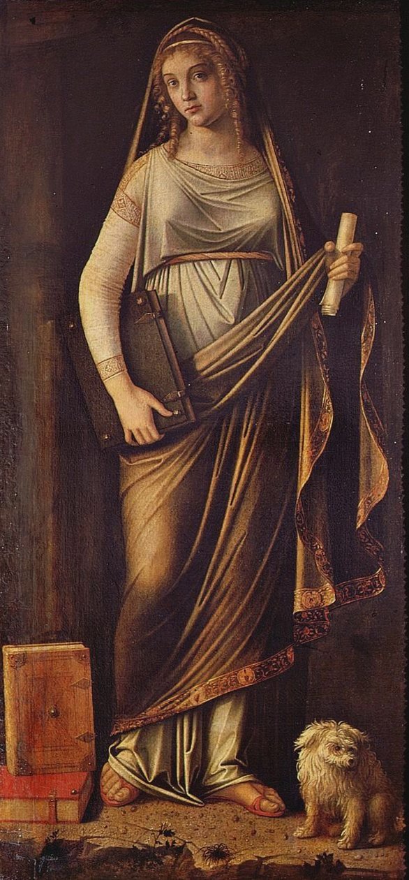 Sibilla alkotó: Vittore Carpaccio