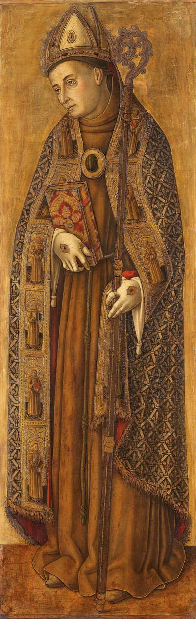 Franciaország Szent Lajos alkotó: Vittore Crivelli