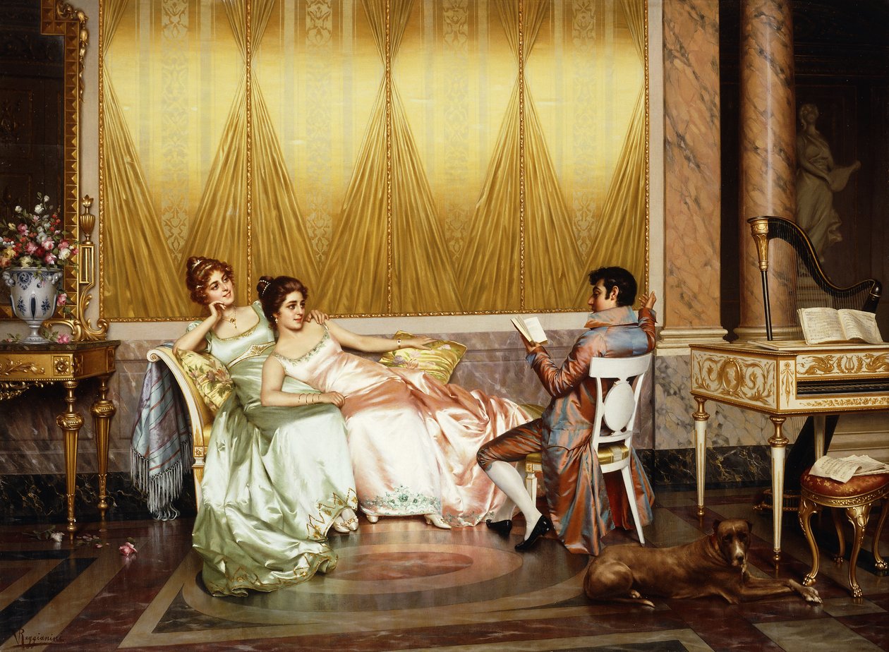 A versolvasás alkotó: Vittorio Reggianini
