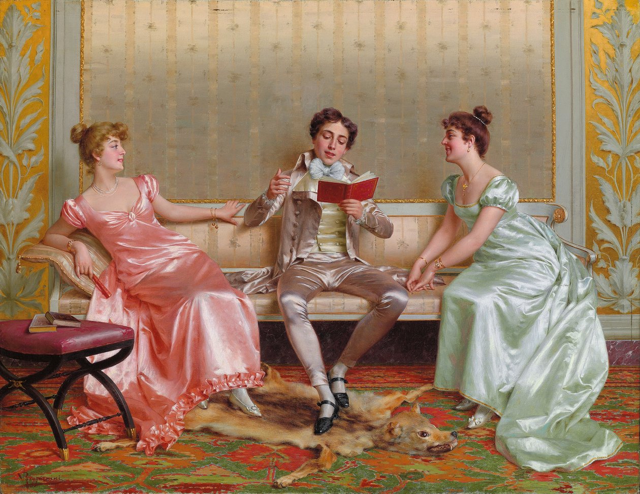 Az olvasás alkotó: Vittorio Reggianini
