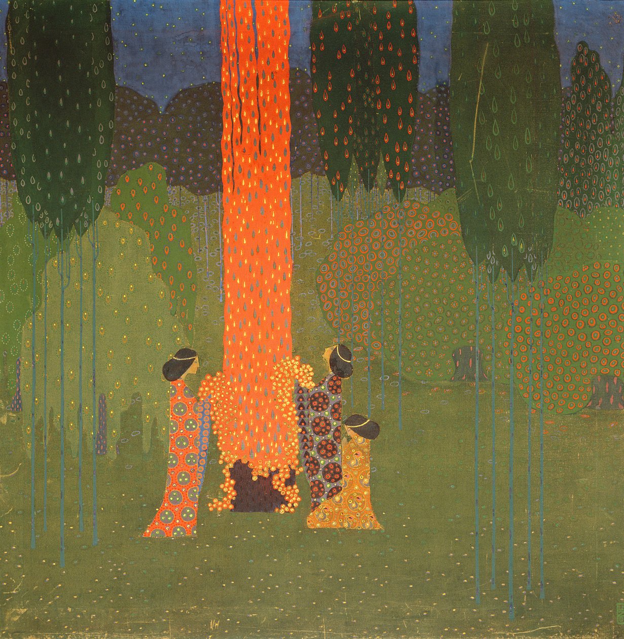 Misztikus Találkozó alkotó: Vittorio Zecchin