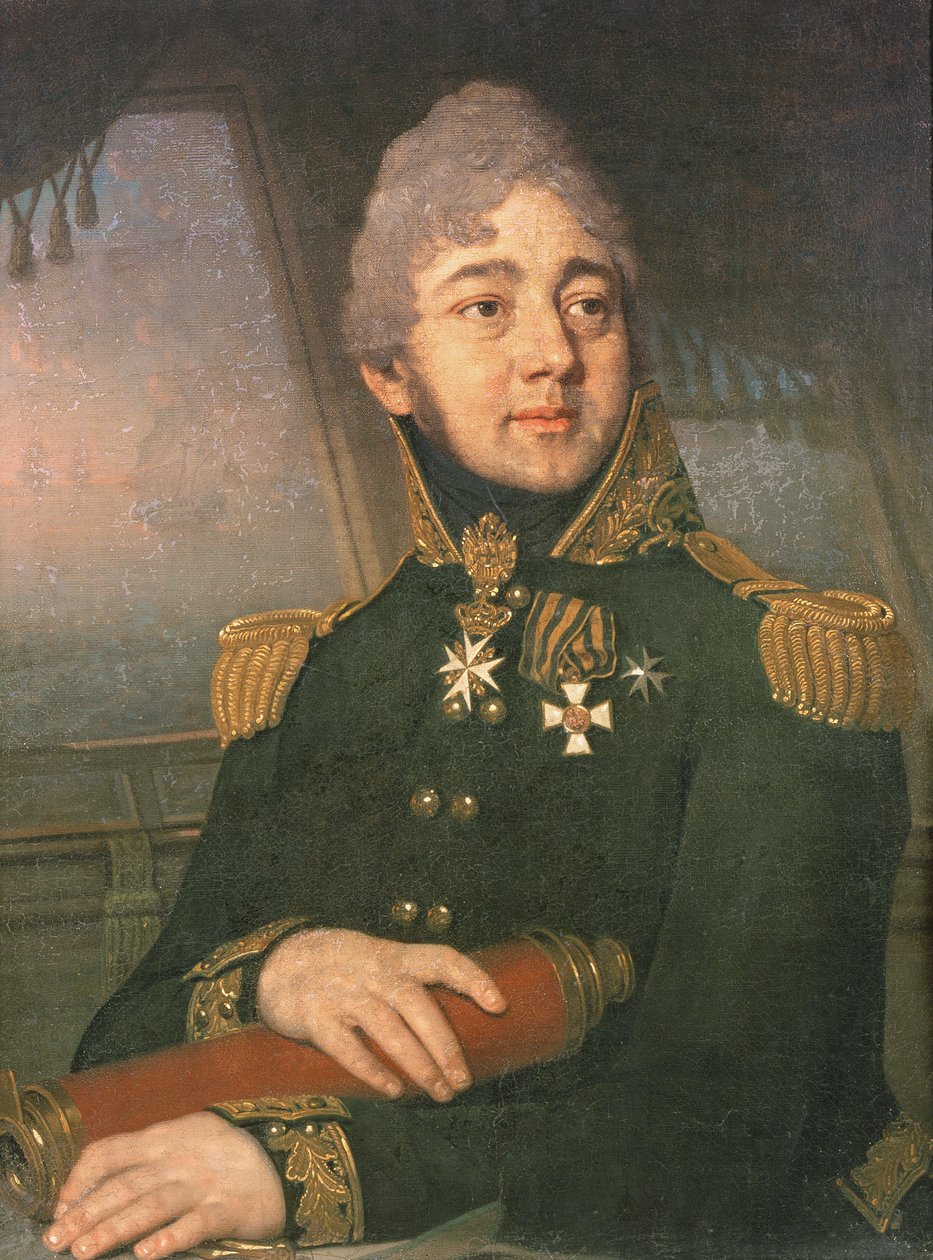 Jevgenyij Boratinszkij orosz költő (1800-44) portréja, 1820-as évek alkotó: Vladimir Lukich Borovikovsky