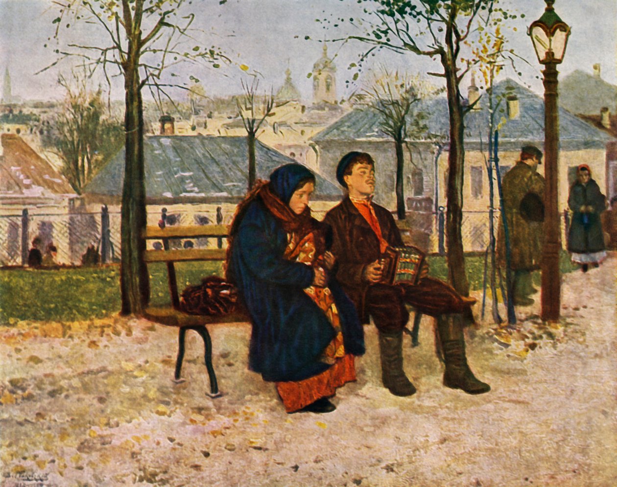 A körúton, 1886-1887, 1965. alkotó: Vladimir Egorovic Makovsky