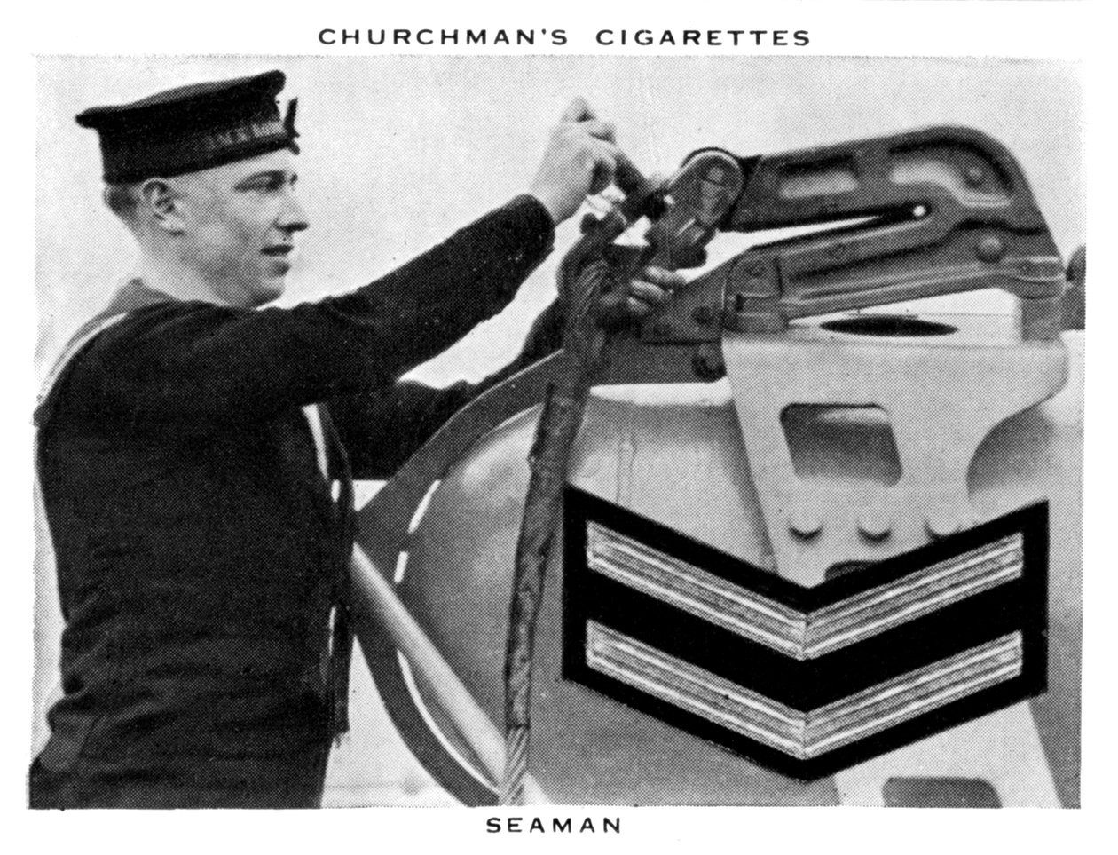 Tengerész, 1937. alkotó: WA and AC Churchman