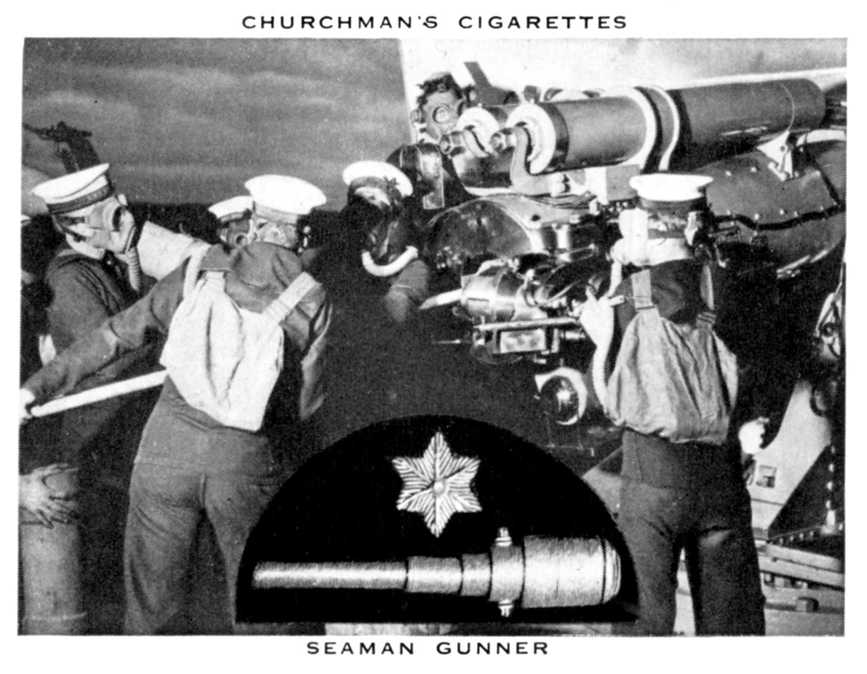 Tüzér tengerész, 1937. alkotó: WA and AC Churchman