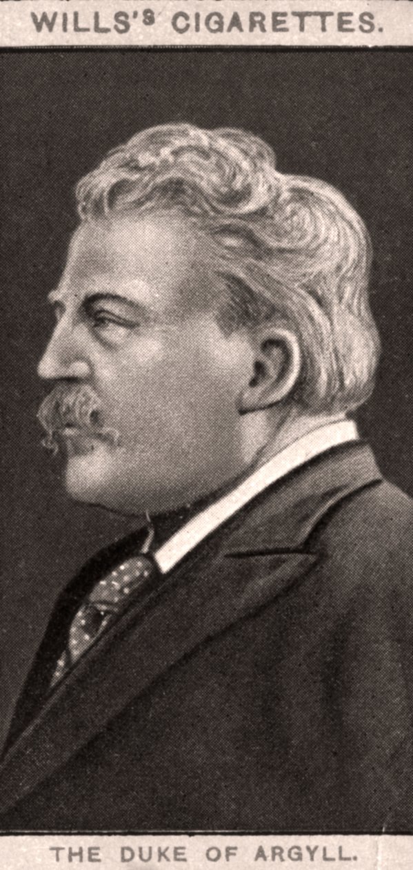 Argyll hercege, 1908. alkotó: WD and HO Wills