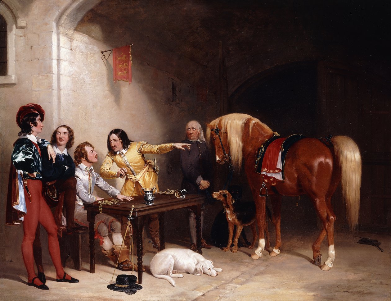 A karó, 1837 alkotó: W. Barraud