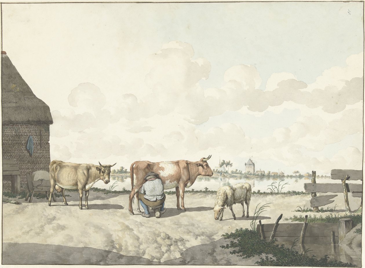 Fejő gazda alkotó: W. Barthautz